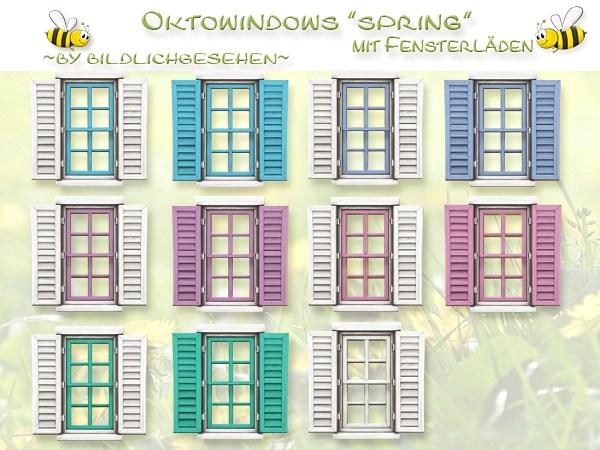  Akisima Sims Blog: Oktowindows „spring“