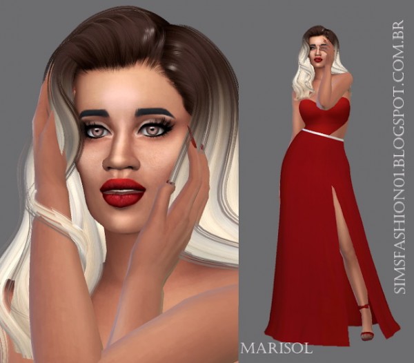  Sims Fashion 01: Queen Marisol