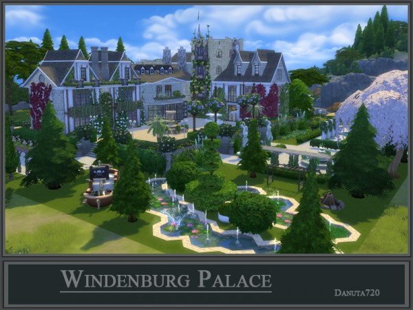  The Sims Resource: Windenburg Palace by Danuta720