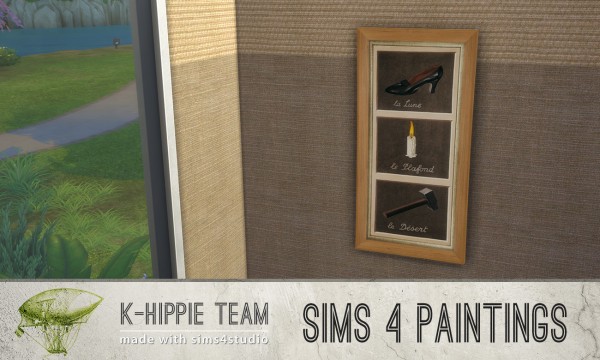  Mod The Sims: 7 Paintings   classiKa Magritte by Blackgryffin