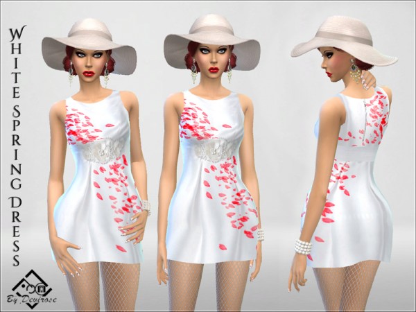  The Sims Resource: Spring Dresses Set by Devirose