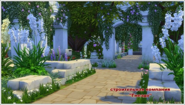  Sims 3 by Mulena: OLD ALLEY park