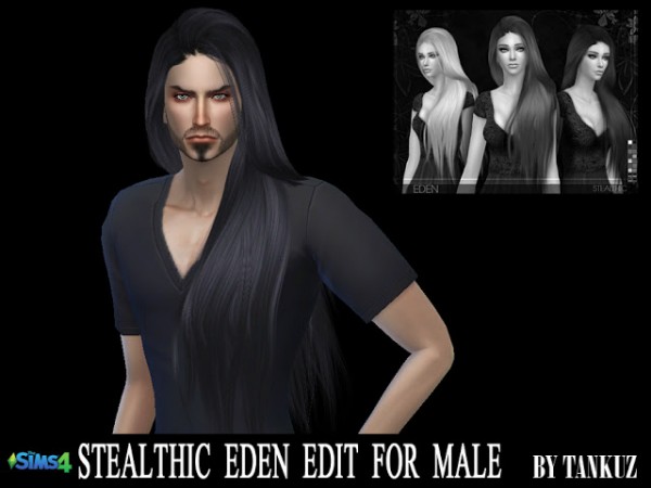  Tankuz: Stealthic Eden hairstyle edit for males