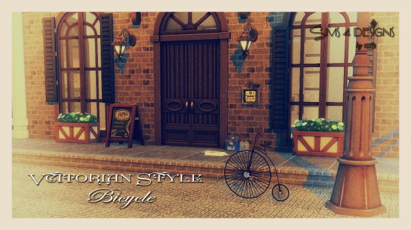  Sims 4 Designs: Victorian Style Bicyle