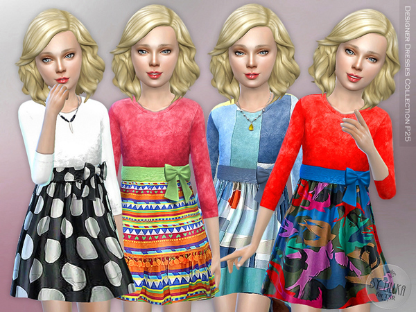  The Sims Resource: Designer Dresses Collection P25 by lillka