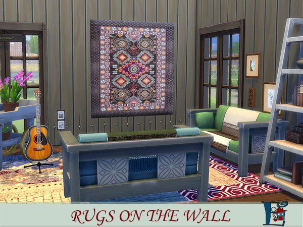  The Sims Resource: Rugs on the wall