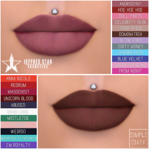  Simpliciaty: Jeffree Star Velour Liquid Lipstick