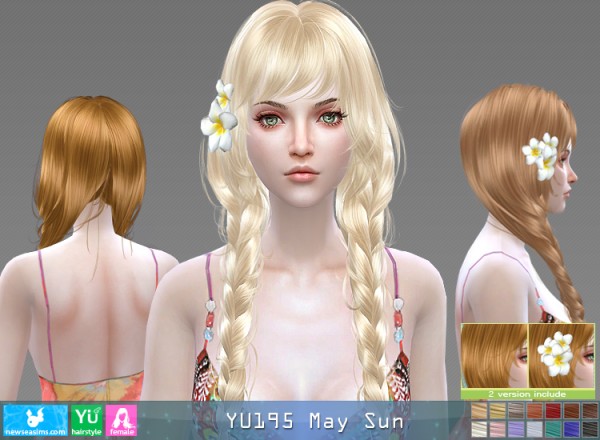  NewSea: YU 195 May Sun donation hairstyle