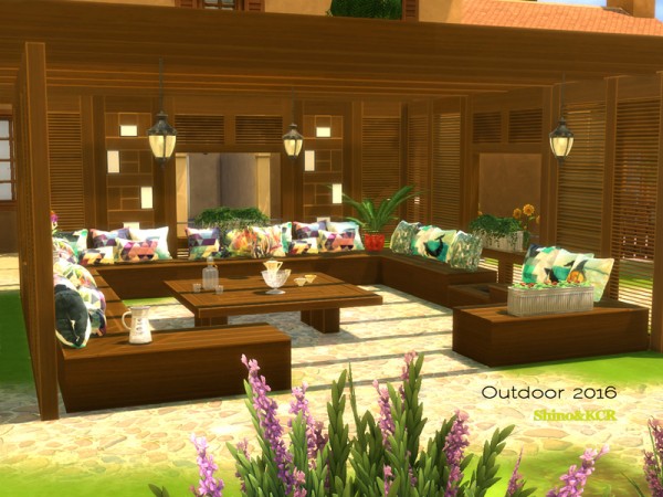  The Sims Resource: Outdoor 2016 by ShinoKCR