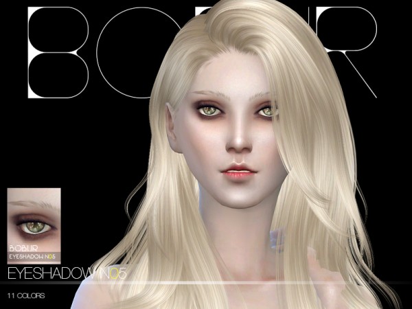  The Sims Resource: Eyeshadow N05 by Bobur