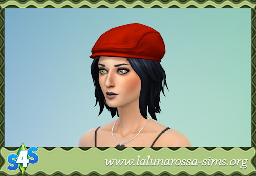  La Luna Rossa Sims: Newsboy Hat   Vivid
