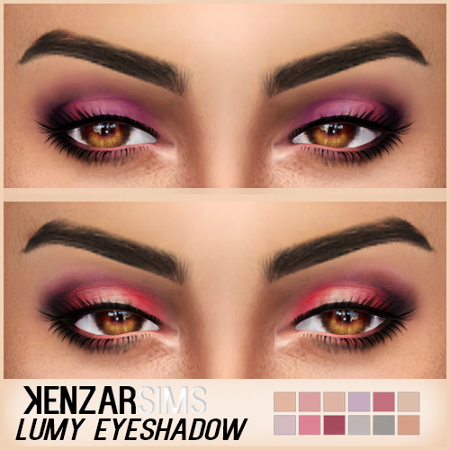  Kenzar Sims: Lumy Eyeshadow
