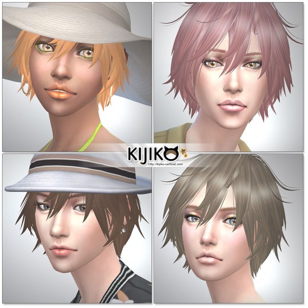  Kijiko: Shaggy long hair version for female
