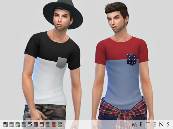  The Sims Resource: Scavo T shirt by Metens