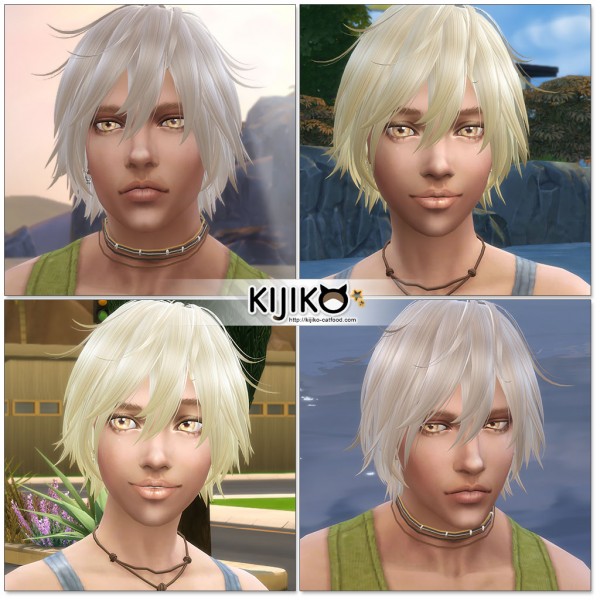  Kijiko: Shaggy long hair version for male