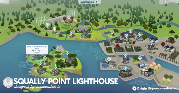  Simsational designs: Squally Point Lighthouse