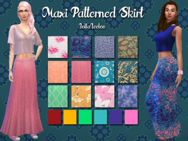  Sims 4 Studio: Colorful sneakers, maxis skirt, patterned swimsuits and t shirts