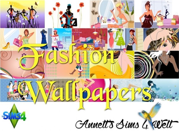  Annett`s Sims 4 Welt: Fashion Photo Wallpapers