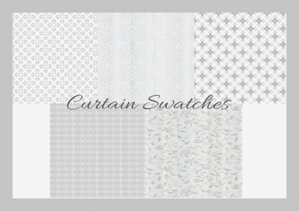  Sims 4 Designs: Build Your Own Curtains by Simplan X
