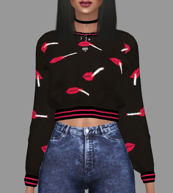  Kenzar Sims: Marigold Sweatshirt Retextured