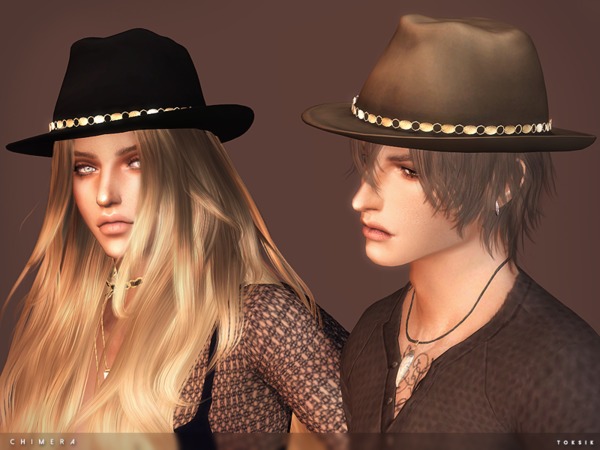 The Sims Resource: Chimera Hat by toksik