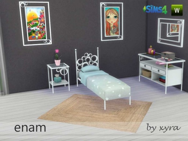  The Sims Resource: Enam set bedroom by xyra33