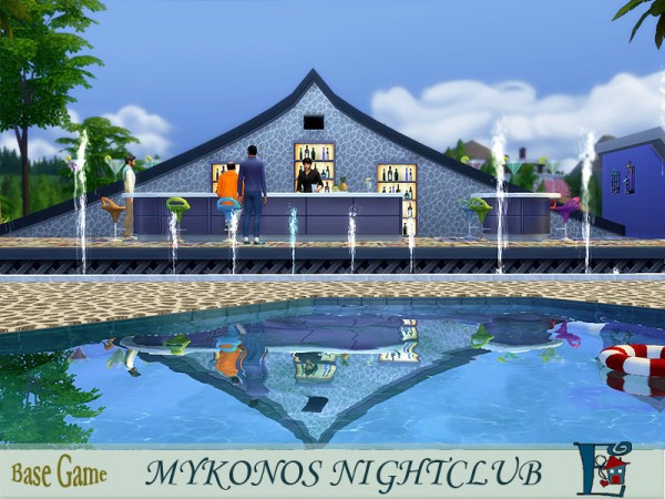  The Sims Resource: Mykonos Night Club by evi