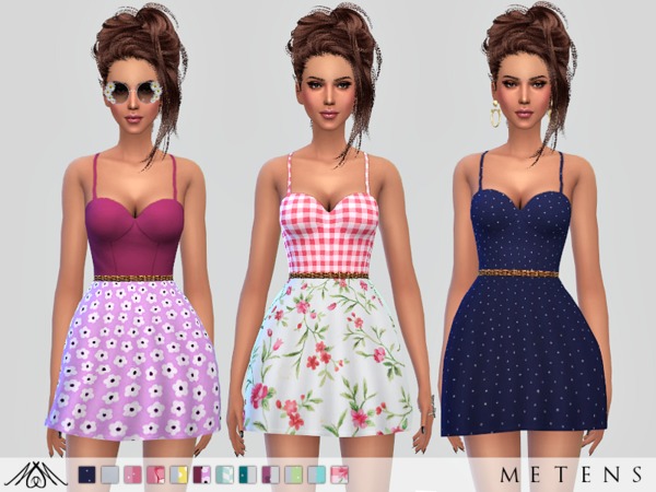  The Sims Resource: Country Song Dress by Metens