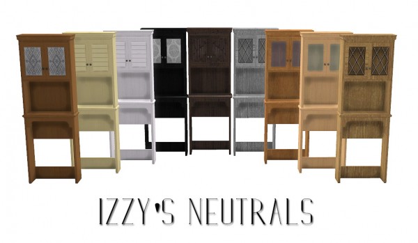  Sims 4 Designs: Izzys Spacesaver Bathroom Shelf