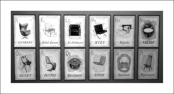  Sims 4 Designs: Mid Century Modern Designer Paintings and Chair