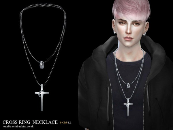  The Sims Resource: Necklace M03 by S Club