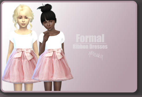  Xmisakix sims: Little dresses