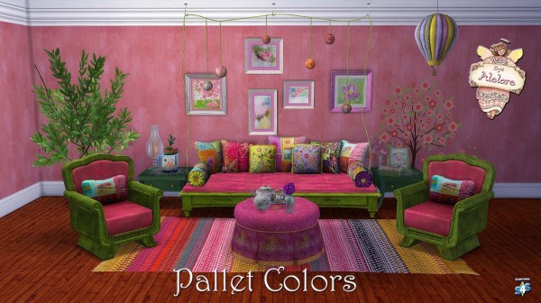  Alelore Sims Blog: Pallet colors