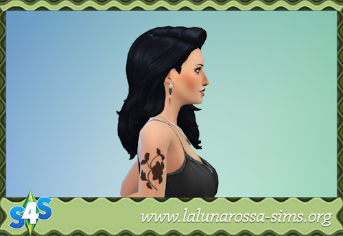  La Luna Rossa Sims: Right arm small tattoo