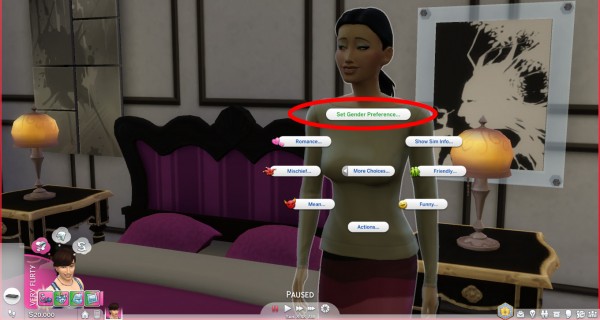 Mod The Sims: Gender Preference Set by azoresman