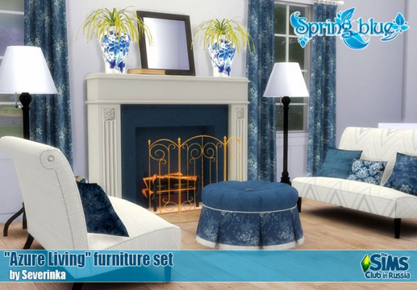  Sims by Severinka: Azure living
