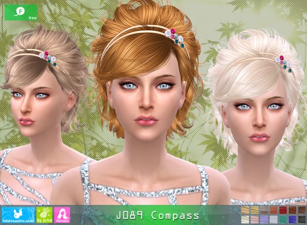  NewSea: J089 Compass free hairstyle