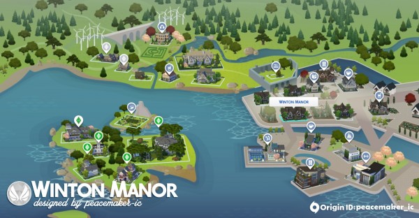  Simsational designs: Winton Manor