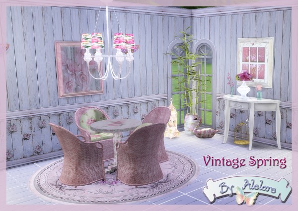  Alelore Sims Blog: Vintage spring set