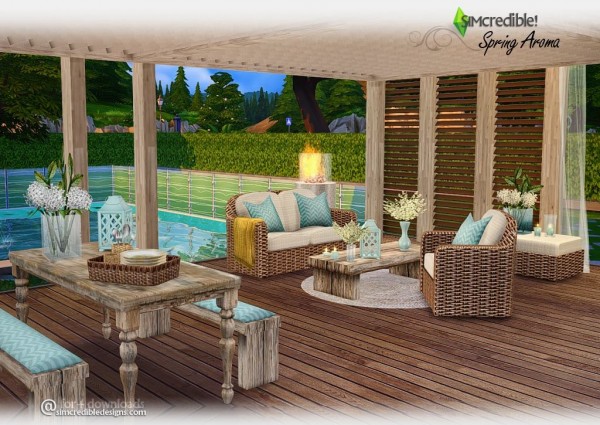  SIMcredible Designs: Spring Aroma outdoor