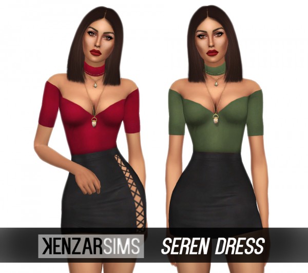  Kenzar Sims: Seren dress