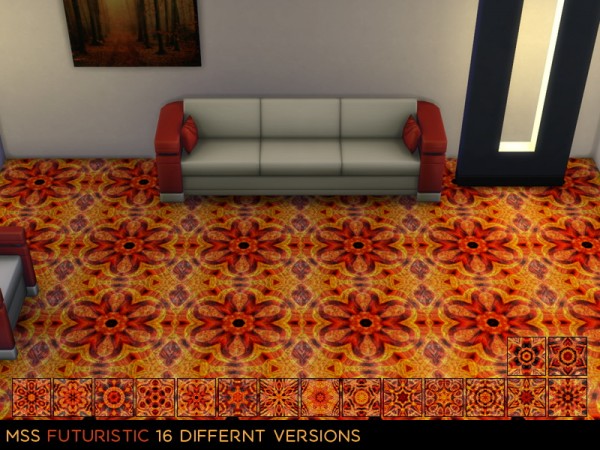  Simsworkshop: Futuristic Floor by midnightskysims