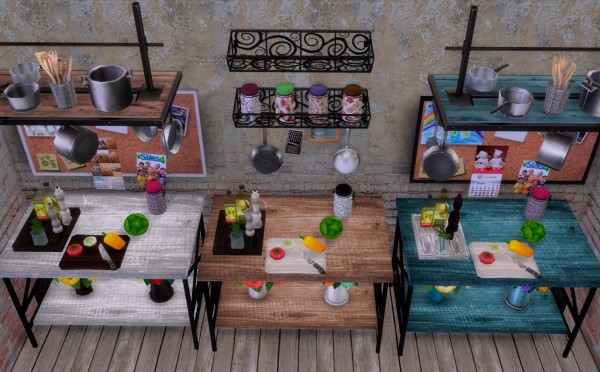  PQSims4: Urban chic clutter