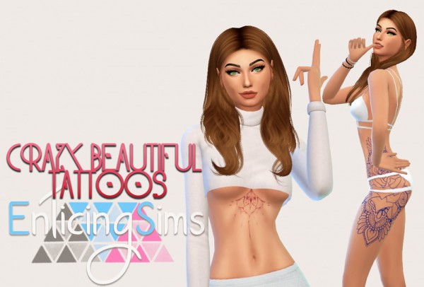 Simsworkshop: Crazy Beautiful Tattoos