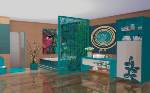  PQSims4: Bathroom Altea