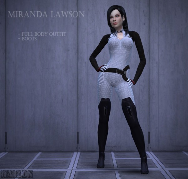  Rumoruka Raizon: Miranda Lawson uniform