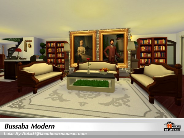  The Sims Resource: Bussaba Modern House by Autaki