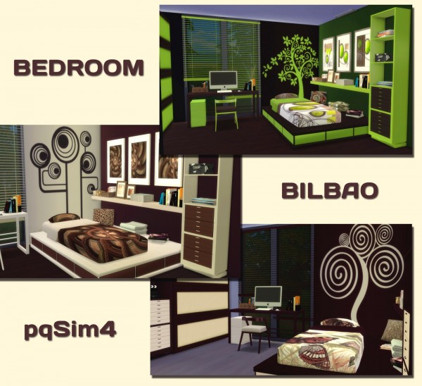  PQSims4: Bedroom Bilbao