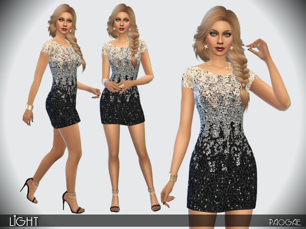  The Sims Resource: Light dress by Paogae