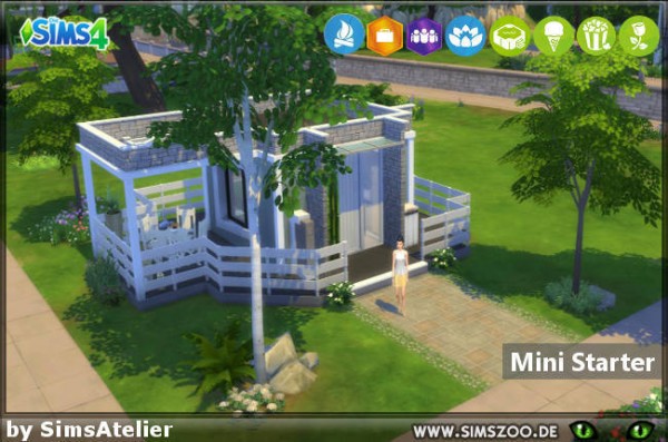  Blackys Sims 4 Zoo: Mini starter by SimsAtelier